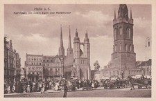 Ansichtskarte halle saale gebraucht kaufen  Annaberg-Buchholz, Mildenau
