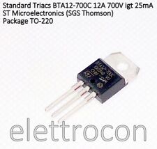 Triac bta12 700c usato  Italia