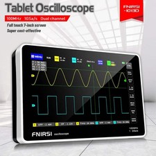 FNIRSI-1013D Digital Tablet Oscilloscope Dual Channel 100M Bandwidth 1GS Samplin comprar usado  Enviando para Brazil