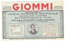 Giommi acqua biglietto usato  Treviso