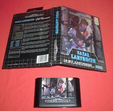 Megadrive fatal labyrinth d'occasion Megadrive fatal labyrinth d'occasion  Lille-