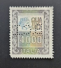 Perfin repubblica italiana usato  Trieste
