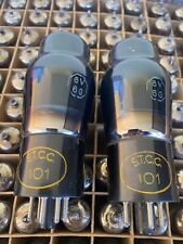 1950/s extra rare 2 x matched 6v6g 6v6 mullard/gec S.T.C.C 101 military tubes  comprar usado  Enviando para Brazil