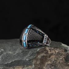 mens turquoise rings for sale  LEEDS