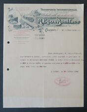Facture 1920 transport d'occasion  Nantes-
