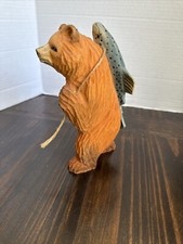 Carved wood grizzly for sale  Brookfield