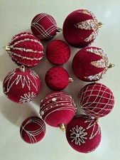 Palle natale velluto usato  Lunamatrona