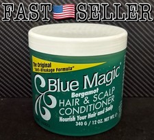 Condicionador Blue Magic, cabelo e couro cabeludo, bergamota, 12 oz (340 g) comprar usado  Enviando para Brazil