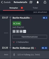 Zugticket berlin neukölln gebraucht kaufen  Oberstdorf
