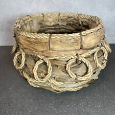 Vintage wicker seagrass for sale  DUNFERMLINE