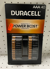 Paquete de 40 pilas AAA Duracell Power Boost segunda mano  Embacar hacia Argentina