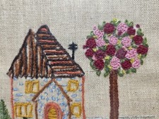 Vtg hand embroidered for sale  Blackwood
