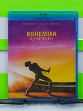 BOHEMIAN RHAPSODY FREDDIE MERCURY BIOPIC RAMI MALEK 2-DISC DVD & BLU RAY comprar usado  Enviando para Brazil