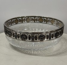 COUPE CENTRE DE TABLE CRISTAL SAINT LOUIS MONTURE ARGENT MASSIF STYLE LOUIS XVI, usado comprar usado  Enviando para Brazil