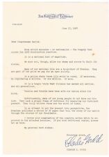 Robert kennedy letter for sale  Essex
