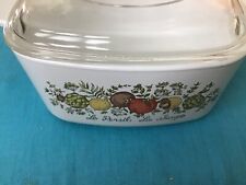 Vintage Corning Ware com tampa-Le Persil La Sauge 1 1/2 quarto tampa A7C comprar usado  Enviando para Brazil