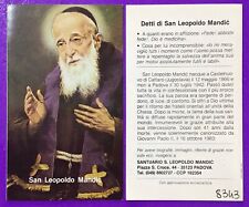 Santino holy card usato  Italia