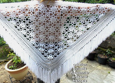 Chale crochet sylvette d'occasion  Cosne-Cours-sur-Loire