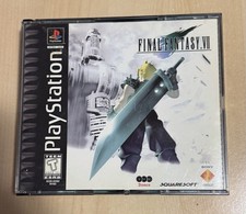 Final Fantasy VII 7 (1997, Sony PlayStation PS1, Black Label) Manual Completo, usado comprar usado  Enviando para Brazil