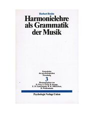 Harmonielehre als grammatik gebraucht kaufen  Trebbin