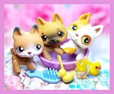 Autêntico Littlest Pet Shop LPS Pastor Alemão Filhote Lote #61 #112 #127 comprar usado  Enviando para Brazil