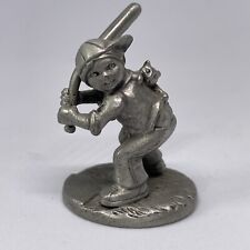 Jogador de beisebol Batter Up 1981 Hudson Pewter #2339, 1 5/8” X 1 1/8” comprar usado  Enviando para Brazil