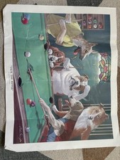 dogs playing pool for sale dogs playing pool for sale GRIMSBY