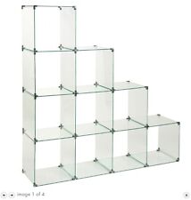 Display glass cube for sale  BATH