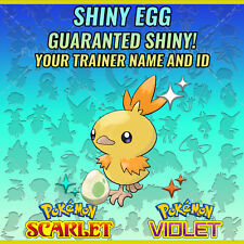 TORCHIC ✨ SHINY EGG 6 IV ✨ POKEMON ESCARLATE VIOLETA ✨ DISCO ÍNDIGO DLC ✨ PERSONALIZADO ✅ comprar usado  Enviando para Brazil