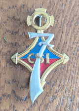 Insignia 7th compagnie d'occasion  Expédié en Belgium