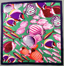 Magnifique foulard vintage d'occasion  Lyon VII