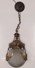 Lampadario antico liberty usato  Brescia