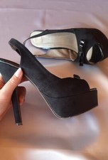 Scarpe nere eleganti usato  Lauria