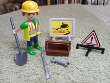Playmobil cantonnier ouvrier d'occasion  Paris XIII