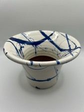 White blue splatter for sale  BARNSLEY