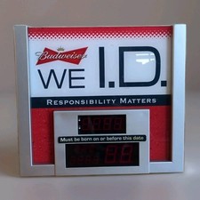 budweiser clock for sale  Wahkon