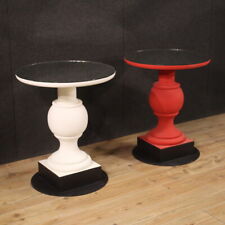Coppia tavolini design usato  Italia