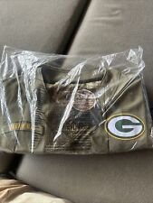 Camiseta NIKE GREEN BAY PACKERS SAUDAÇÃO AO SERVIÇO AARON RODGERS VETERANO MILITAR M comprar usado  Enviando para Brazil