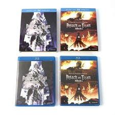 Attack on Titan Limited Edition Season 1 Part 1 & 2 Blu-Ray DVD 8-disk Slipcases comprar usado  Enviando para Brazil