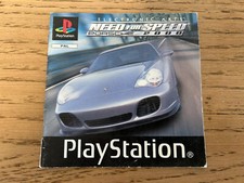NEED FOR SPEED PORSCHE 2000 - PS1 - PlayStation 1 - Notice FR comprar usado  Enviando para Brazil