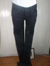 Pantalon jeans noir d'occasion  France