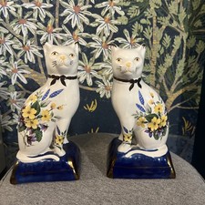 Pair staffordshire pottery for sale  BECCLES