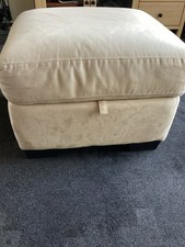 Footstool storage oyster for sale  SEAFORD