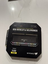 Kit de memória Corsair Dominator Platinum RGB 32GB (2x16GB) DDR5 DRAM 6400 MHz , usado comprar usado  Enviando para Brazil