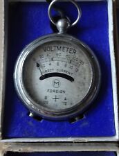 Vintage voltmeters cased for sale  ALFRETON