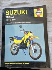 Suzuki ts50x workshop for sale  BRIGHTON