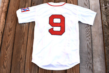 Novo! Camiseta de beisebol masculina grande Ted Williams Boston Red Sox branca para casa comprar usado  Enviando para Brazil