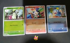 Pokemon Mega Evolution Chikorita Scorbunny Sobble Promo Holo Indomaret Indonésia comprar usado  Enviando para Brazil