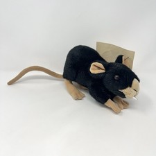 Pelúcia Black Rat (Rattus Rattus) 9” bicho de pelúcia design Morra da Suécia comprar usado  Enviando para Brazil