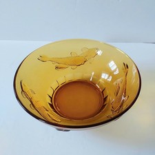 Vintage amber glass for sale  GLOUCESTER